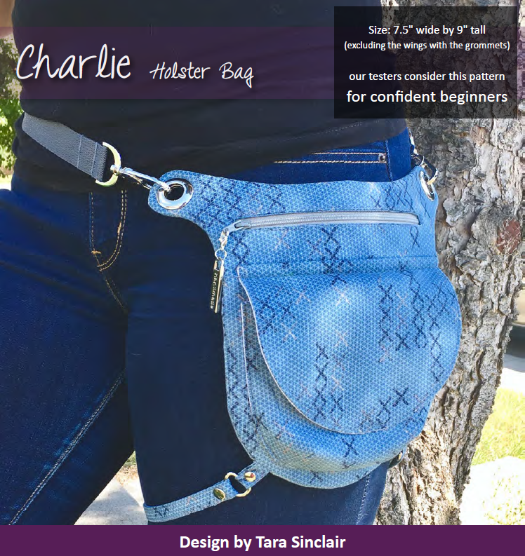 Charlie Holster Bag Pattern PDF Download UhOh Creations