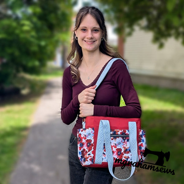 Jasper Tote Bag Pattern - PDF Download