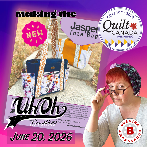 Jasper Tote Bag Kit for Quilt Canada 2026