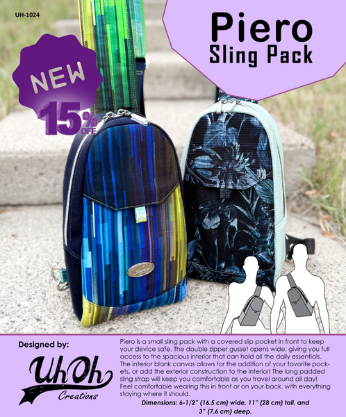 Piero Sling Pack Pattern - PDF Download