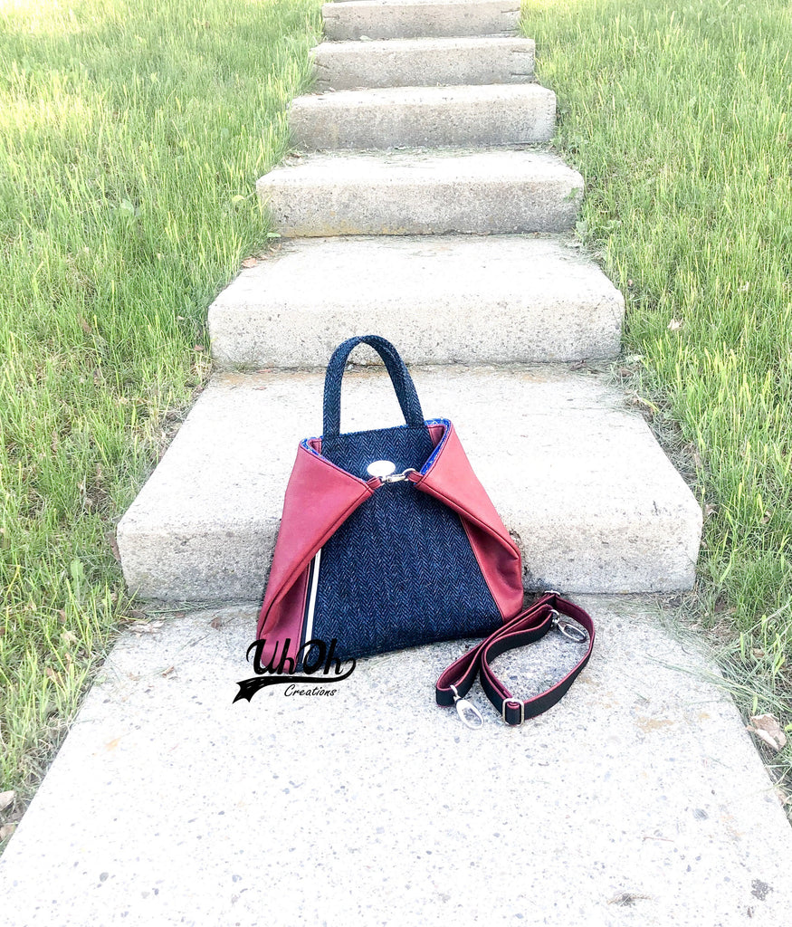 Troy Convertible Tote Backpack PDF Sewing Pattern Convertible 