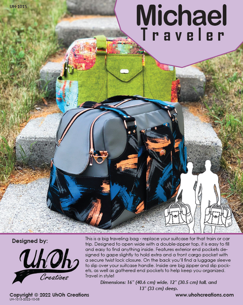 Michael Traveler Pattern - PDF Download