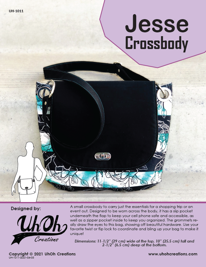 Jesse Crossbody Pattern - PDF Download