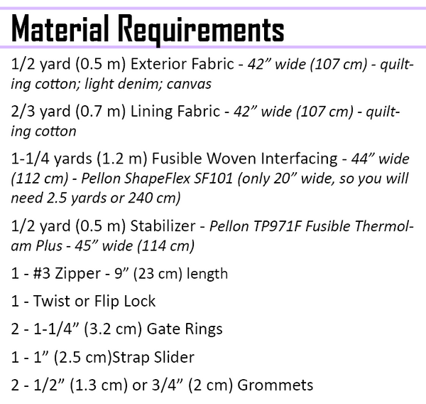 Jesse Crossbody Pattern - PDF Download